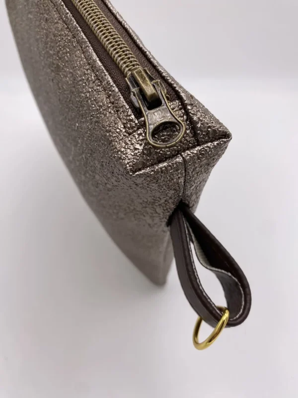 POCHETTE IBIZA SIMILI BRONZE ROCKS