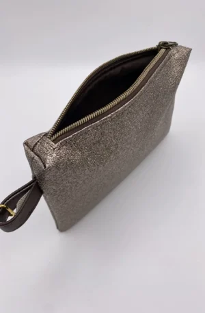 POCHETTE IBIZA SIMILI BRONZE ROCKS