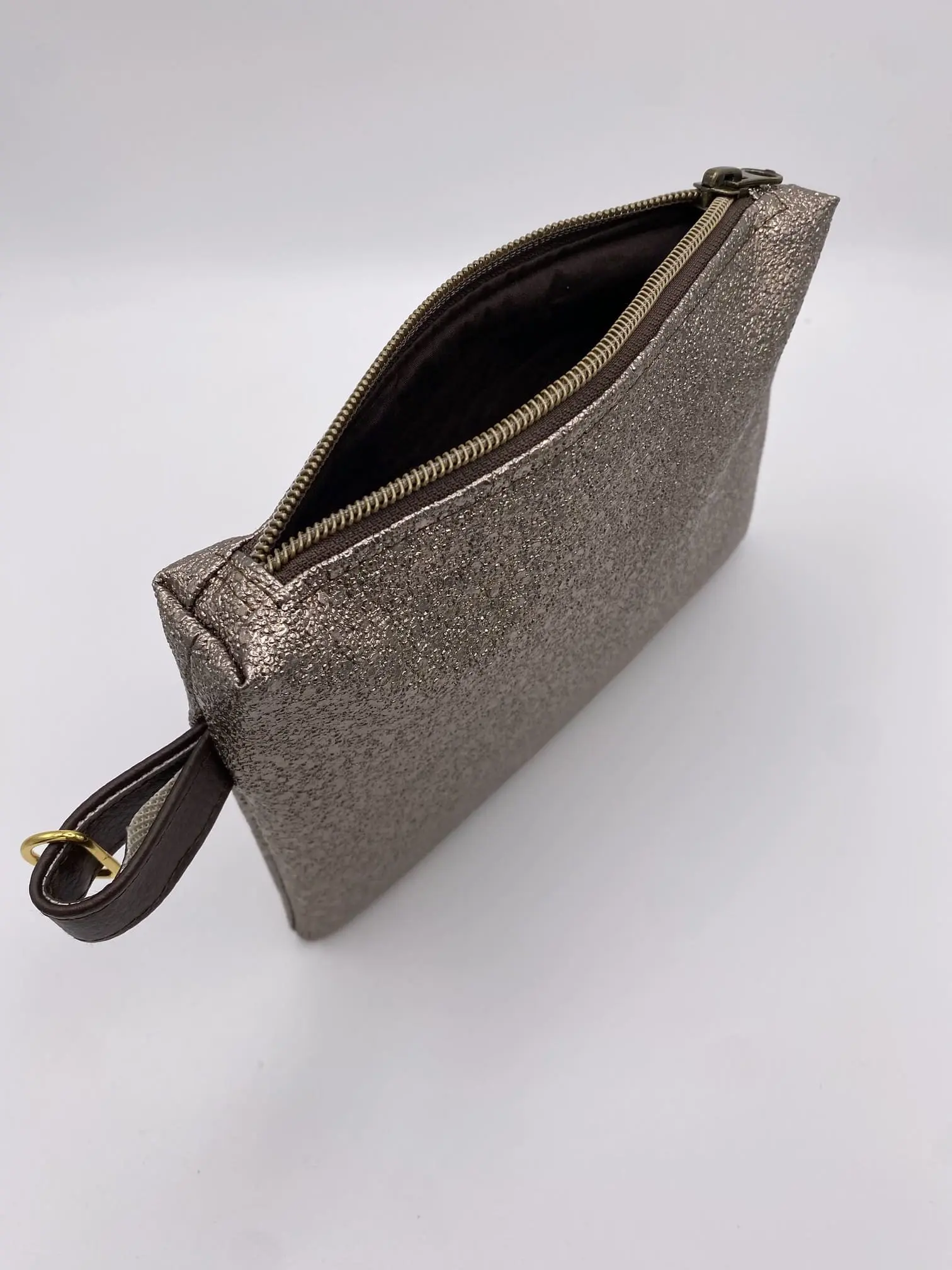 POCHETTE IBIZA SIMILI BRONZE ROCKS