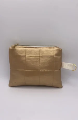 POCHETTE IBIZA CARRÉE DOREE