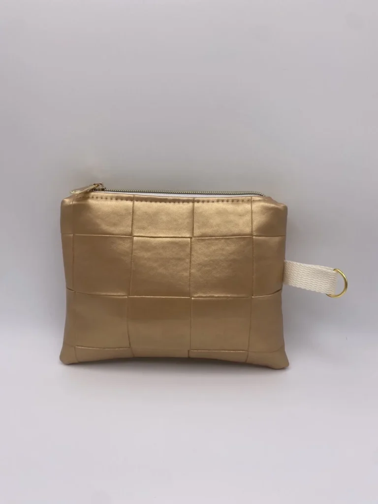 POCHETTE IBIZA CARRÉE DOREE