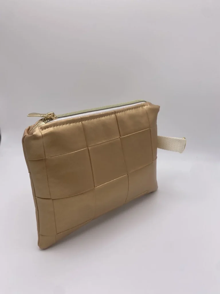 POCHETTE IBIZA CARRÉE DOREE