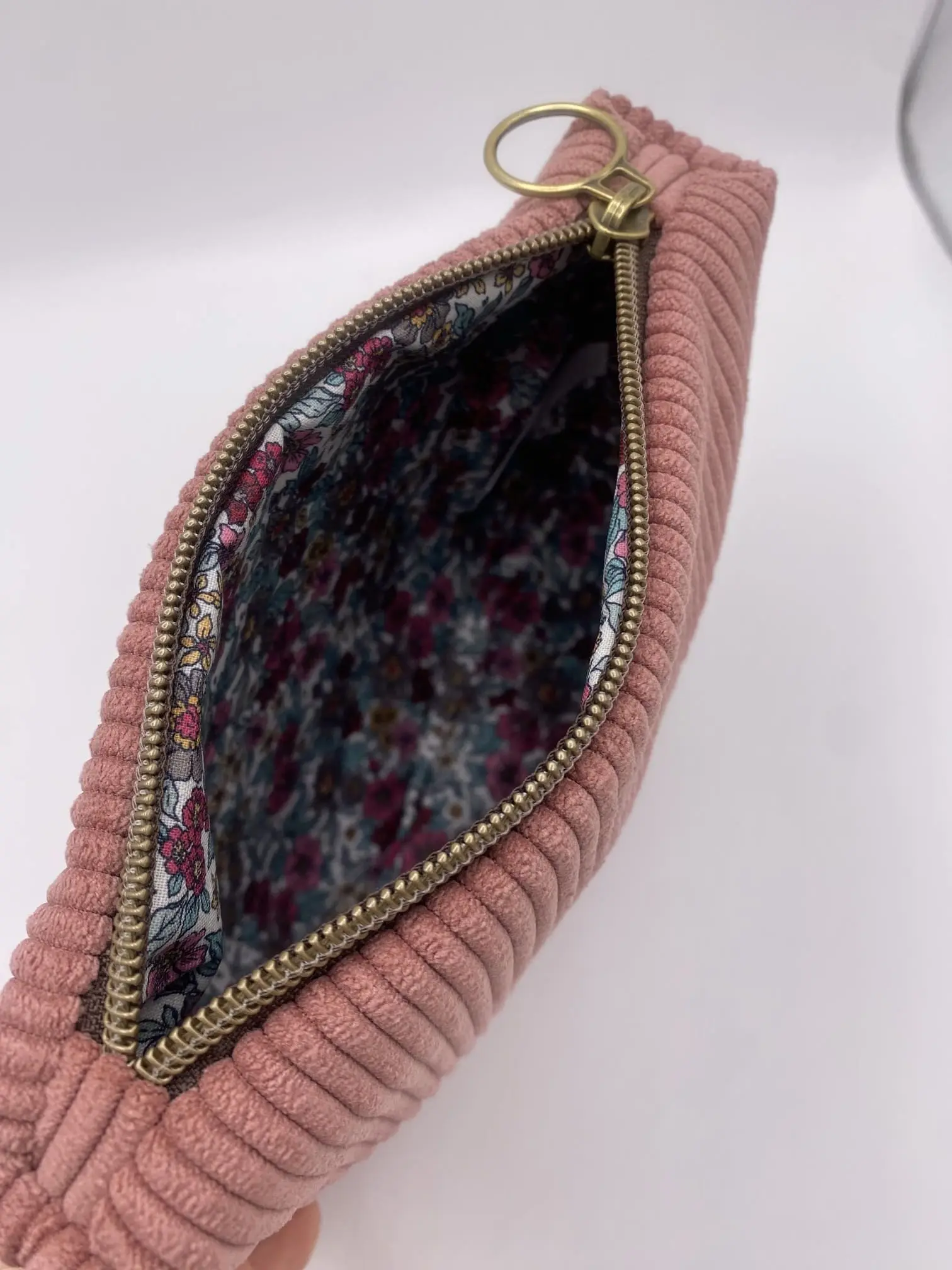 POCHETTE IBIZA VIEUX ROSE