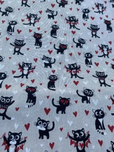 TOILE DE COTON CHATS