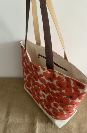 SUNNY COQUELICOTS ET BEIGE