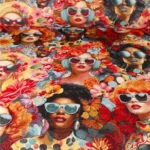 uniquement sur devis - JACQUARD COTON GIRLS POWER