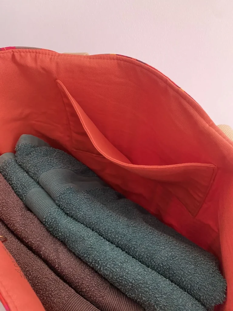 SUNNY RAYURES ORANGE ROUGE DRALON