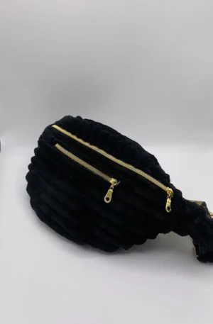 BANANE VELOURS TRES GROSSES COTES NOIRES