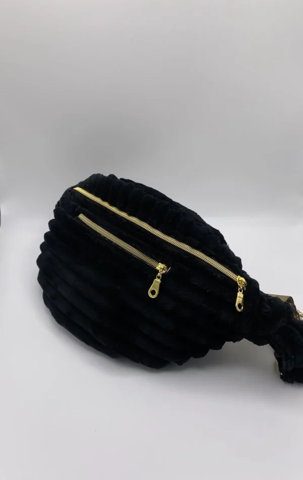 BANANE VELOURS TRES GROSSES COTES NOIRES