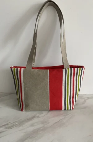 SAC MODELE TRANQUILLE BASQUE ROUGE GRIS