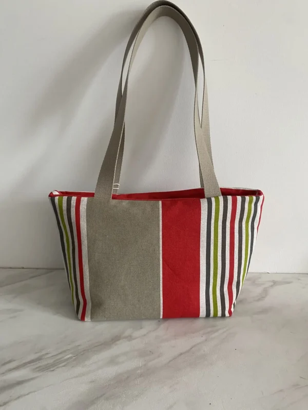 SAC MODELE TRANQUILLE BASQUE ROUGE GRIS