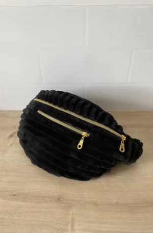 BANANE VELOURS TRES GROSSES COTES NOIRES