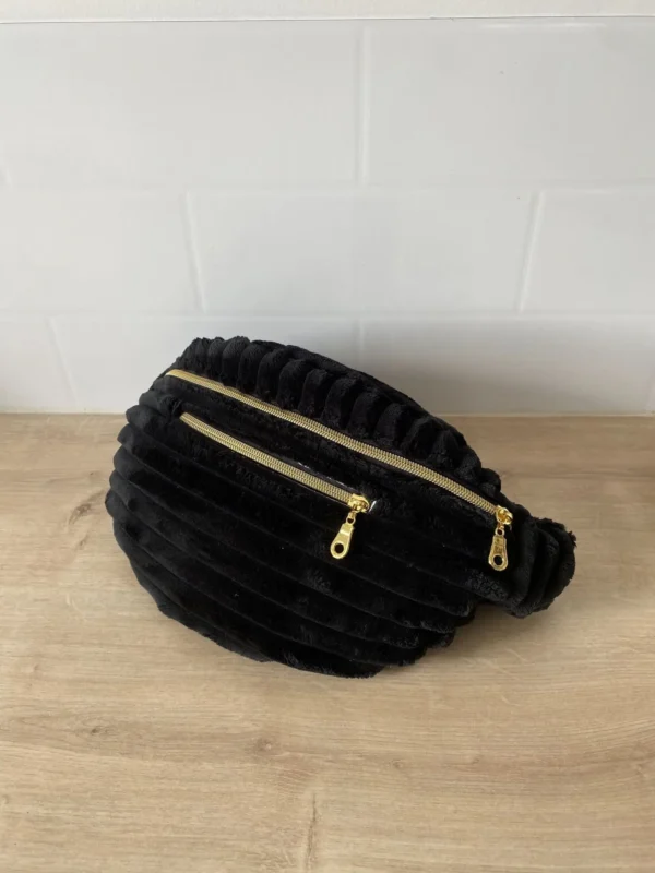 BANANE VELOURS TRES GROSSES COTES NOIRES
