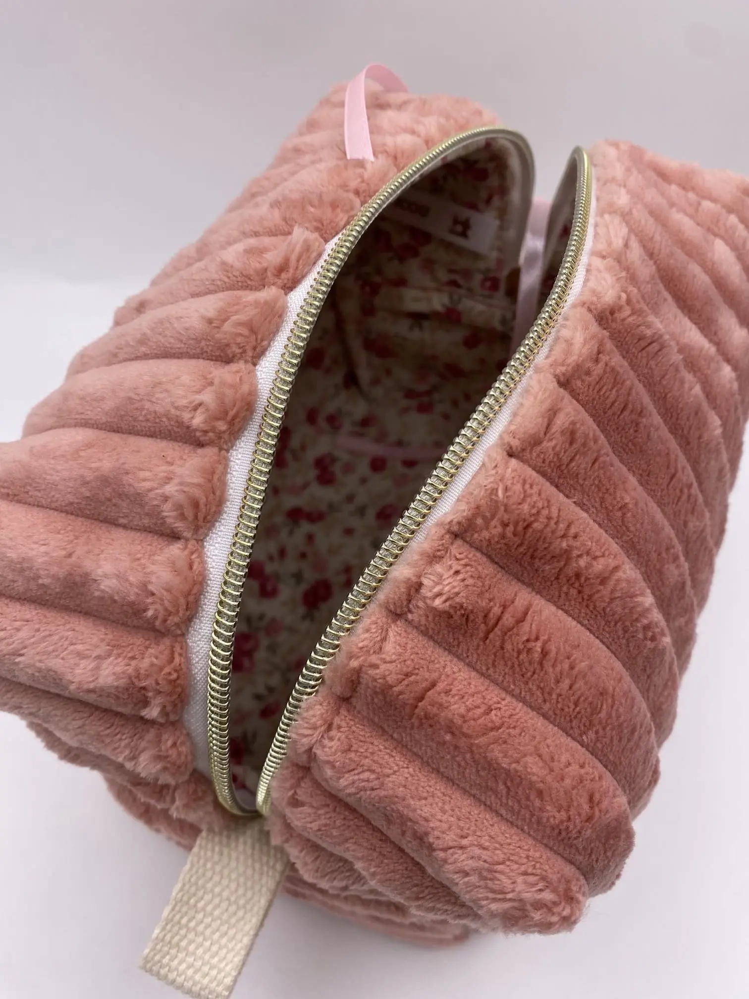 TROUSSE ROSE VELOURS GROSSES COTES