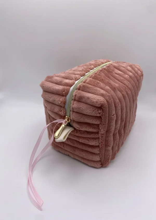 TROUSSE ROSE VELOURS GROSSES COTES