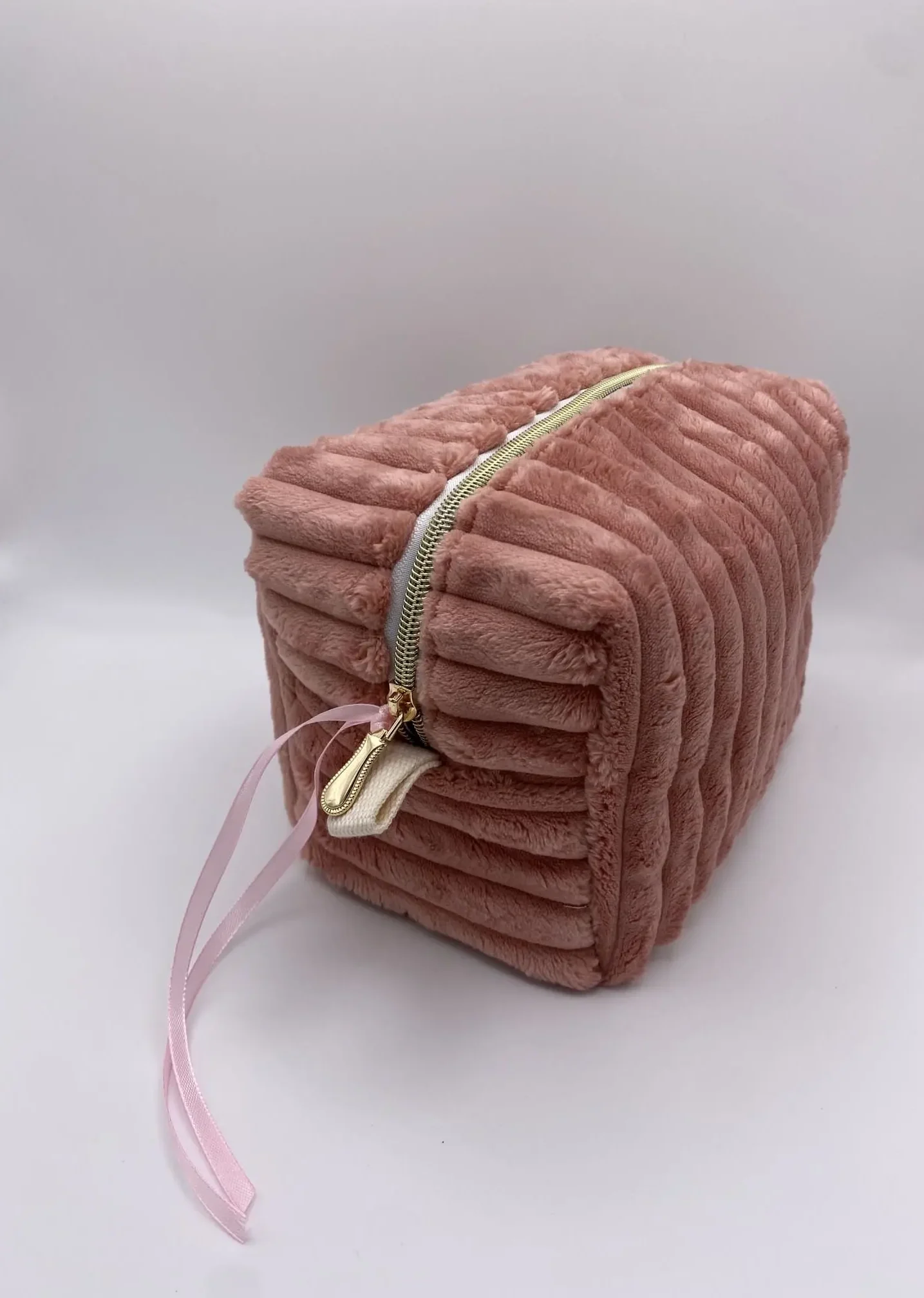 TROUSSE ROSE VELOURS GROSSES COTES