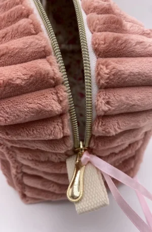 TROUSSE ROSE VELOURS GROSSES COTES