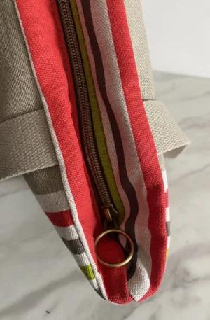 SAC MODELE TRANQUILLE BASQUE ROUGE GRIS