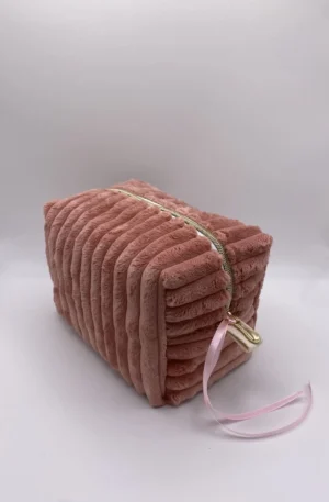 TROUSSE ROSE VELOURS GROSSES COTES