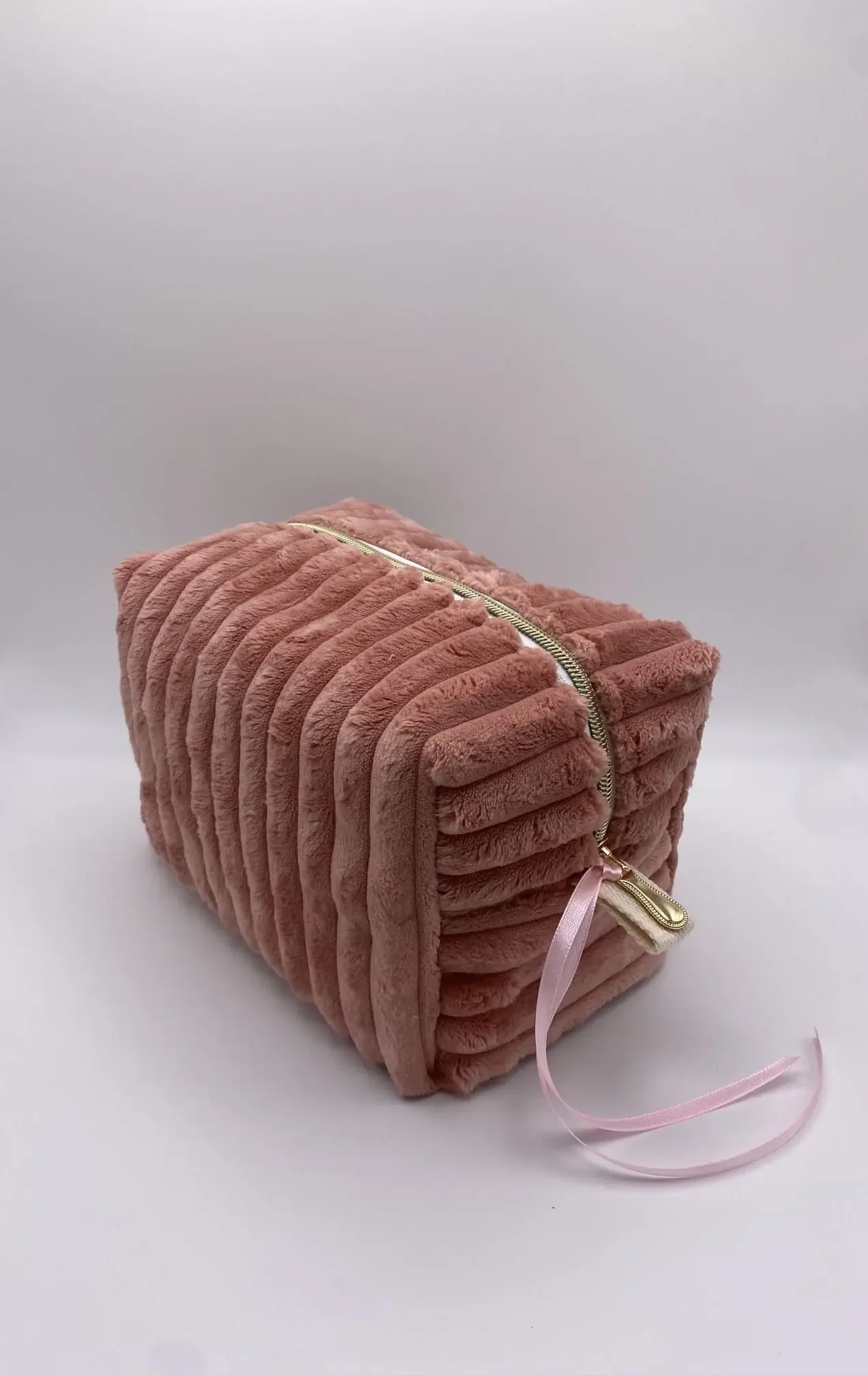 TROUSSE ROSE VELOURS GROSSES COTES