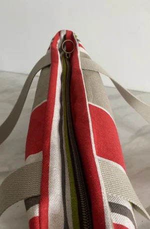 SAC MODELE TRANQUILLE BASQUE ROUGE GRIS