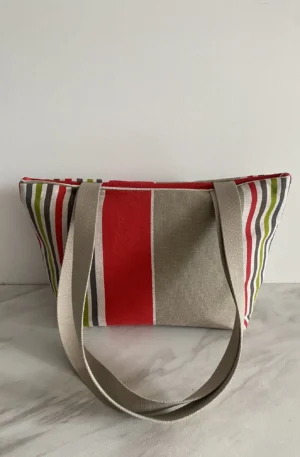 SAC MODELE TRANQUILLE BASQUE ROUGE GRIS