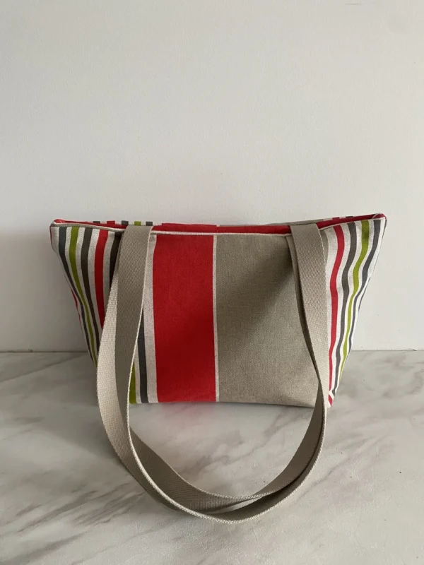SAC MODELE TRANQUILLE BASQUE ROUGE GRIS