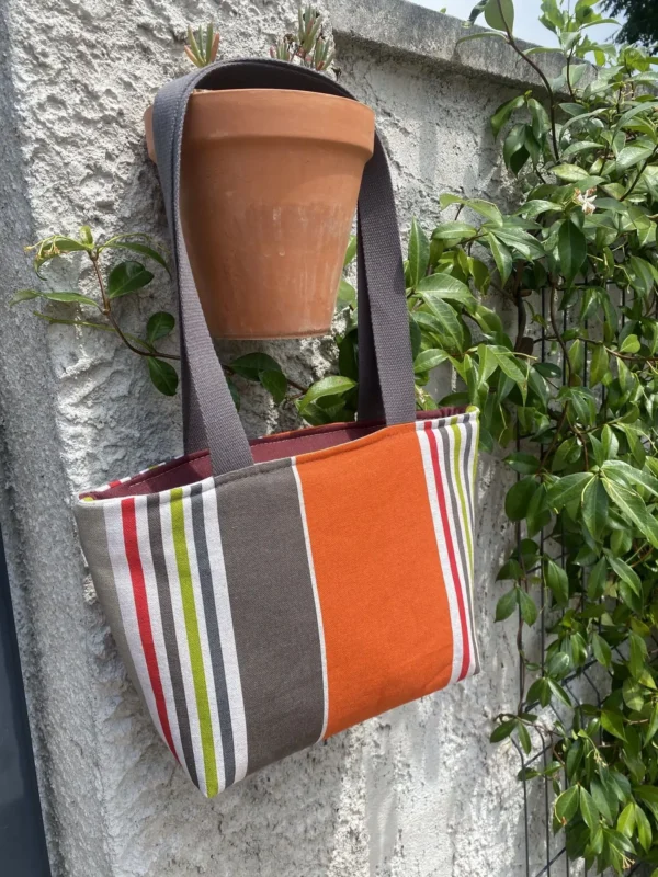 BASQUE SAC RAYURES MODELE TRANQUILLE