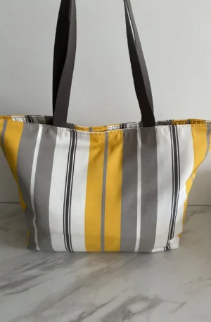 MODELE SUNNY RAYURES JAUNES SAC ETE