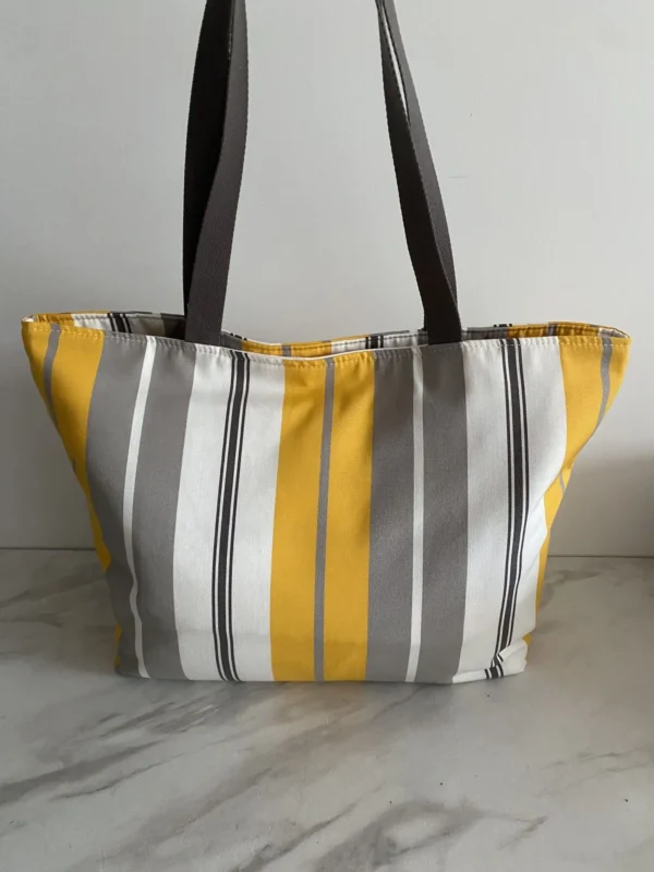 MODELE SUNNY RAYURES JAUNES SAC ETE