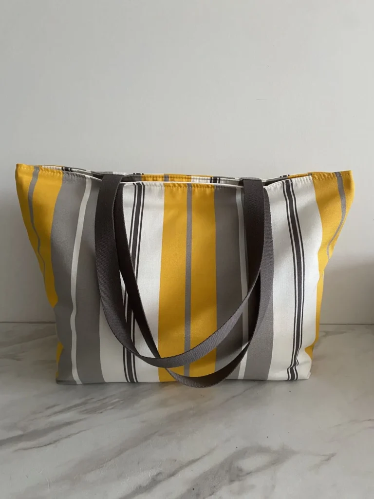 MODELE SUNNY RAYURES JAUNES SAC ETE