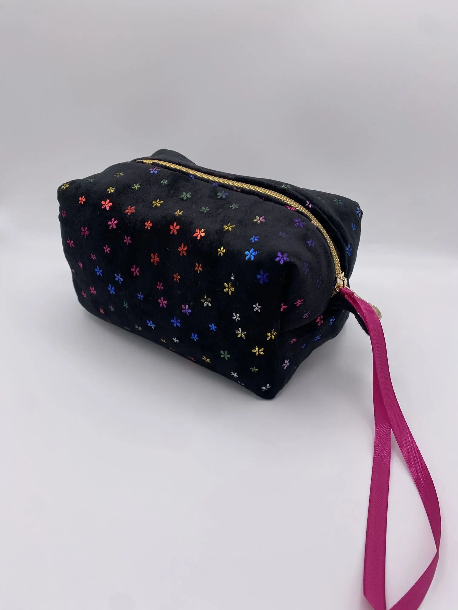 TROUSSE VELOURS NOIRE ETOILES BRILLANTES
