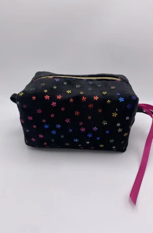 TROUSSE VELOURS NOIRE ETOILES BRILLANTES