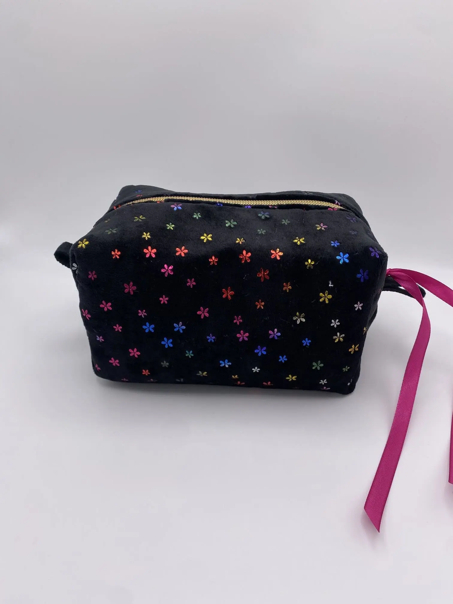 TROUSSE VELOURS NOIRE ETOILES BRILLANTES