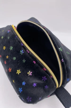 TROUSSE VELOURS NOIRE ETOILES BRILLANTES