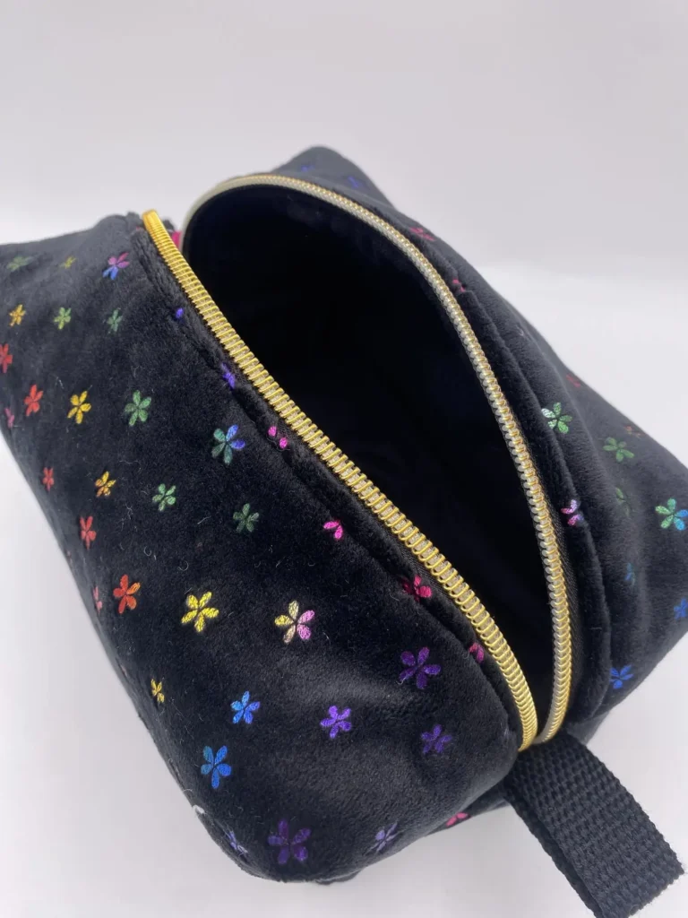 TROUSSE VELOURS NOIRE ETOILES BRILLANTES