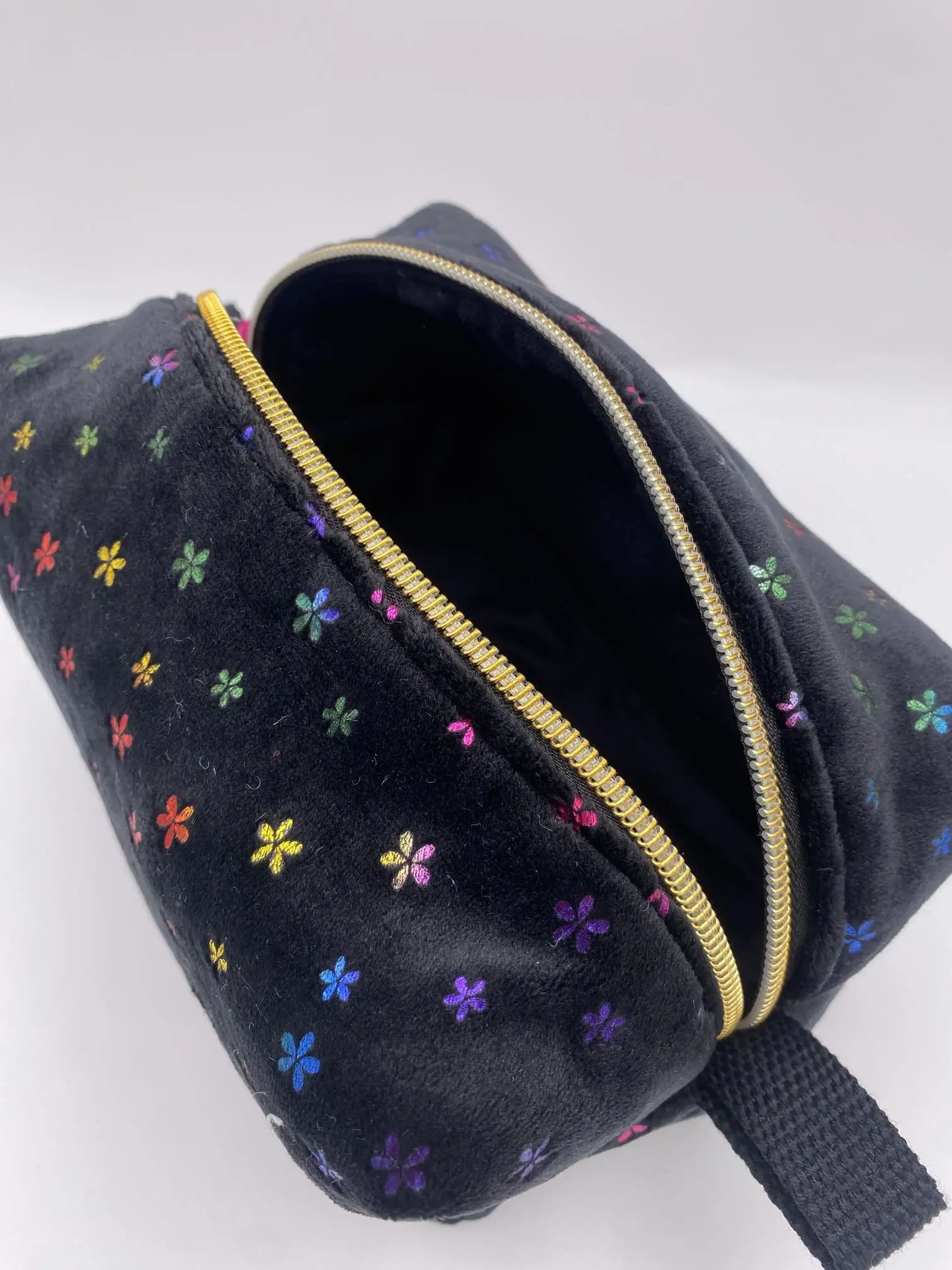 TROUSSE VELOURS NOIRE ETOILES BRILLANTES