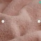TISSU EPONGE COTON Bonie Rose Pâle