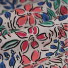 Tissu Bachette Aquarelle fleurs