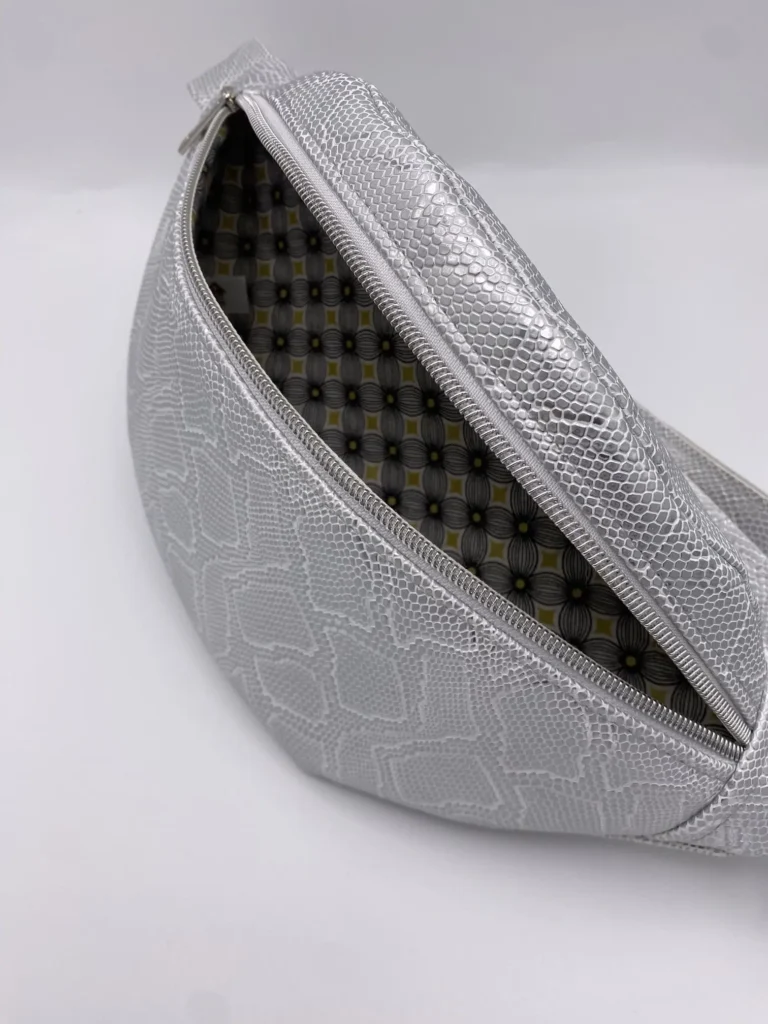 BANANE CROCO ARGENT