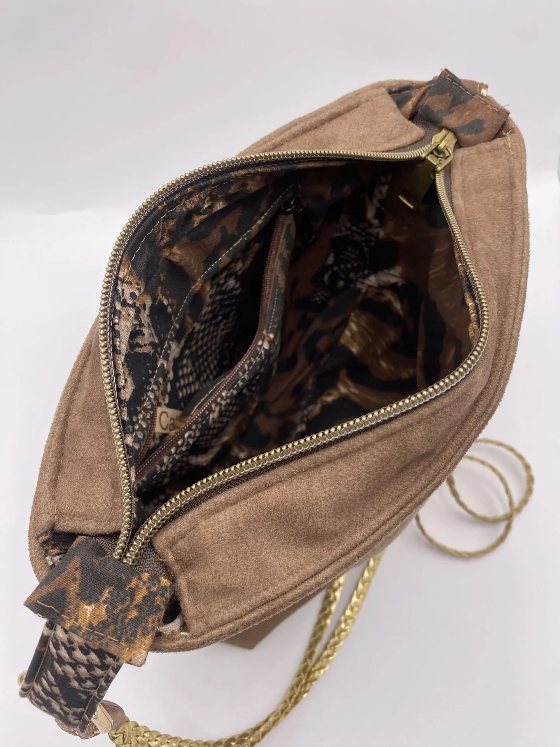 MODELE CORINNE EFFET DAIM MARRON