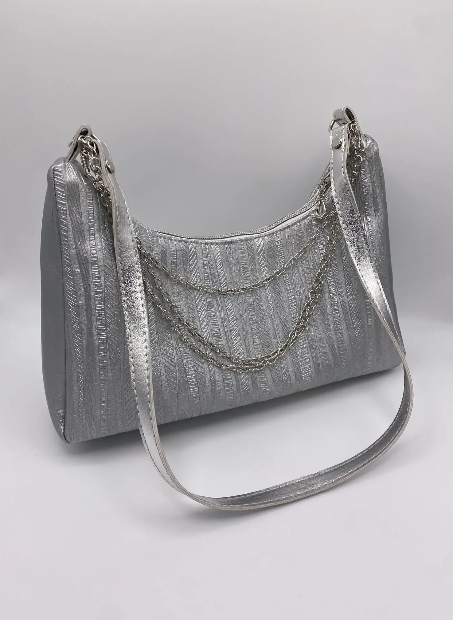 BAGUETTE PRINCESSE ARGENT SIMILI