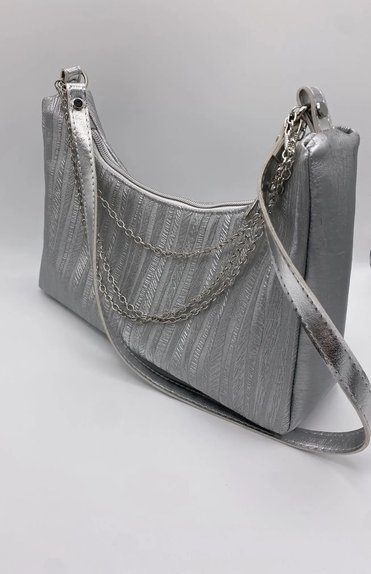 BAGUETTE PRINCESSE ARGENT SIMILI