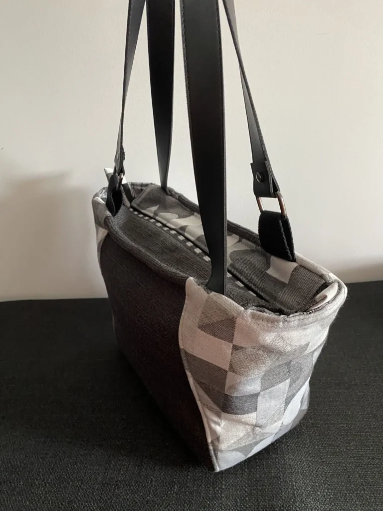 SAC ZIPPE LE GRAND CHIC GRIS