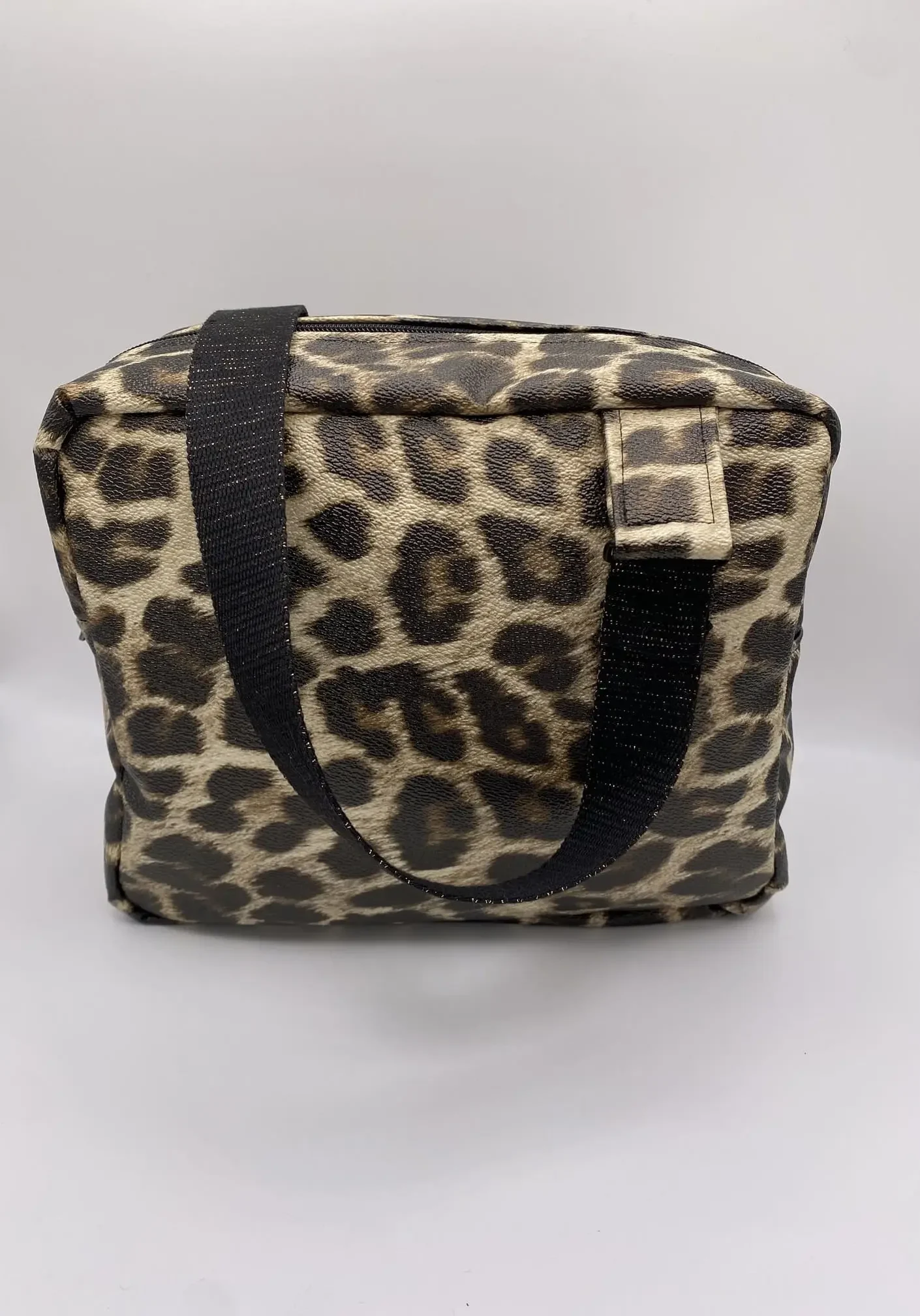SACOCHE DENIS LEOPARD SIMILI CUIR