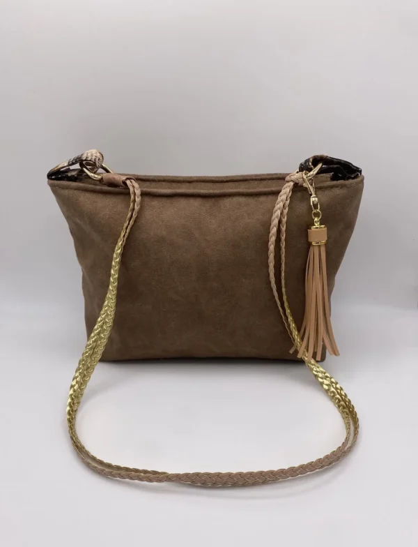 MODELE CORINNE EFFET DAIM MARRON