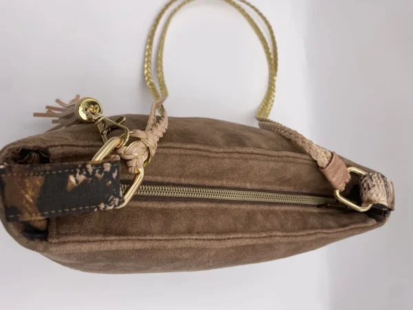 MODELE CORINNE EFFET DAIM MARRON