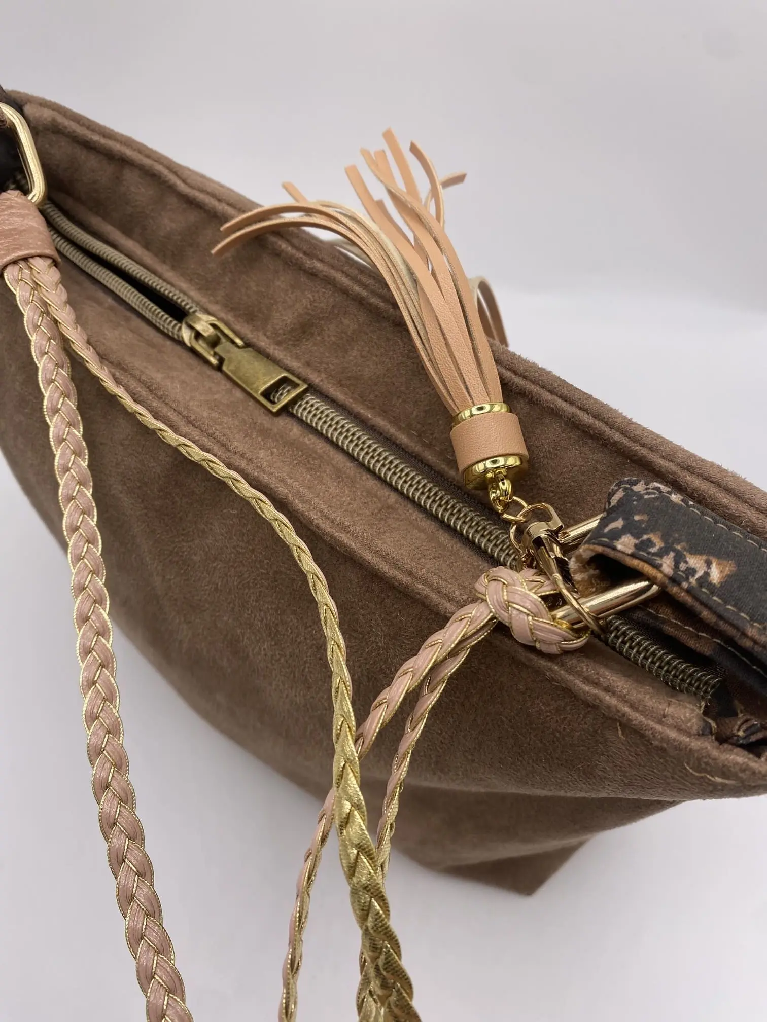MODELE CORINNE EFFET DAIM MARRON
