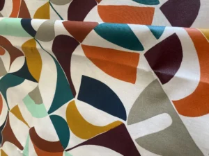 TISSU ENDUIT MULTICOLORE