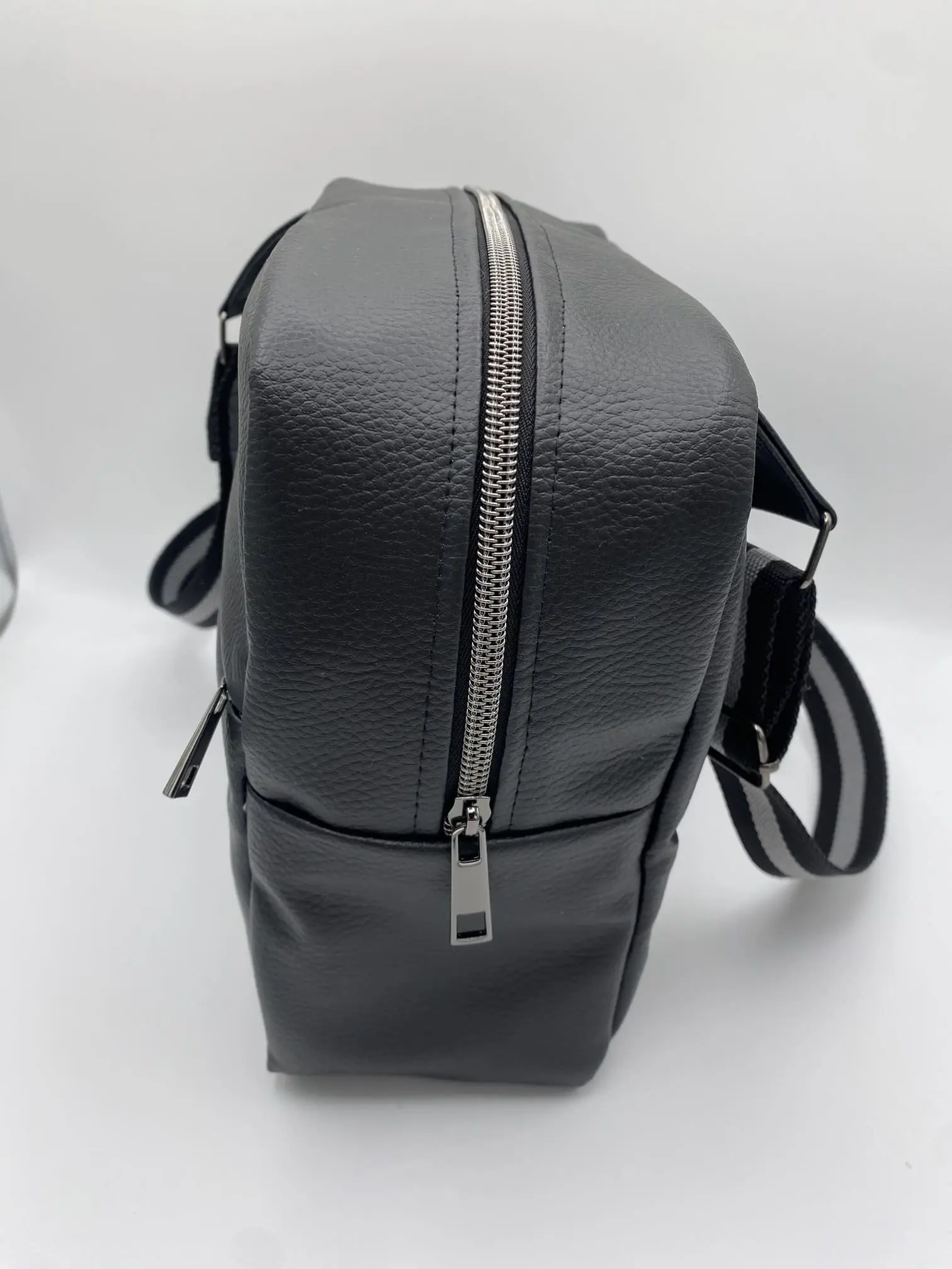 SACOCHE DENIS SIMILI CUIR NOIR